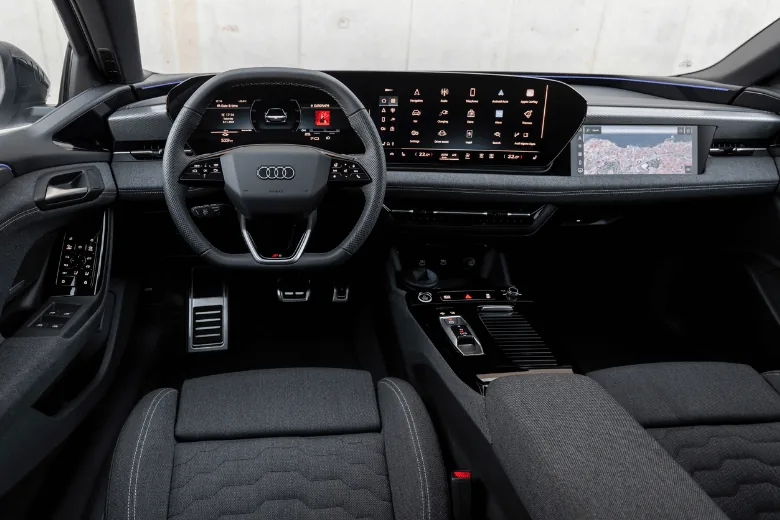 Interior del Audi A6 e-tron